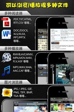可存儲可運行 iPhone實用軟件無線U盤應用推薦